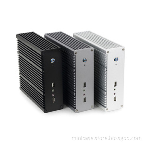 Realan Aluminum Industrial Computer host M1766-SKLUT2-i5-6200U
